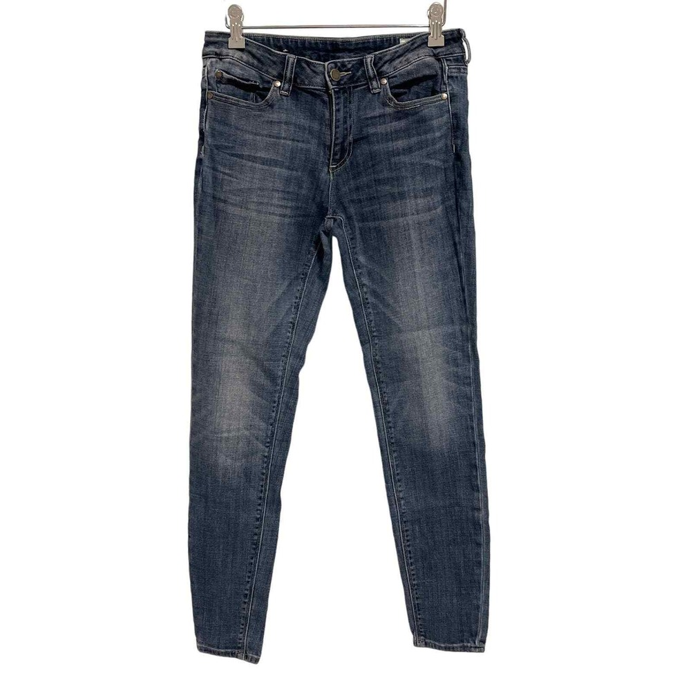 Two by Vince Camuto Skinny Jeans Womens 27/4 Medium Wash Blue Stretch Denim